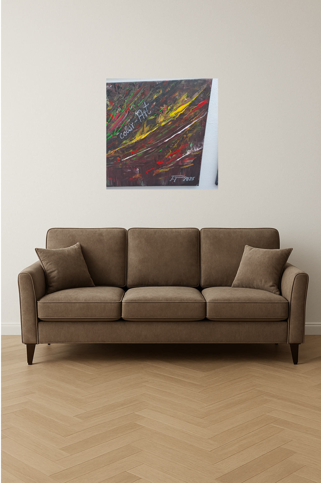 "Kollaps – Farbe im Fluss" – Bild 4