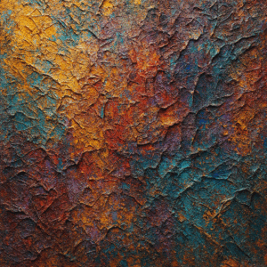 Textur der Emotion – Abstrakte Farbexplosion