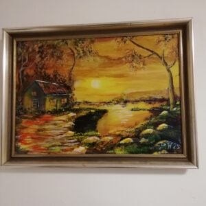 Sonnenuntergang am See